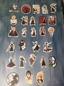 Bleach Anime Sticker Set Of 27 Stickers For Laptop Notebook - Picture 1 of 9