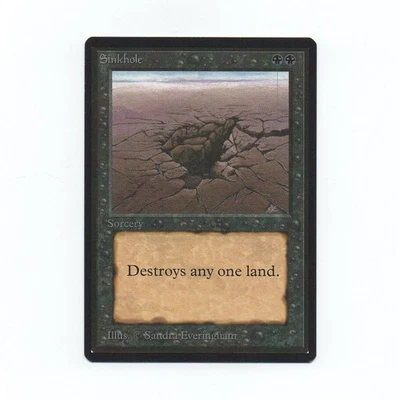 Magic: The Gathering Beta Series - Sinkhole (130) - Image 1 of 2