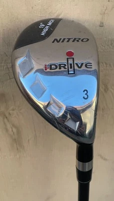 NUEVO Club de Golf Híbrido Integra Nitro #3 Grafito Senior Flex Híbrido Foto 1 de 2