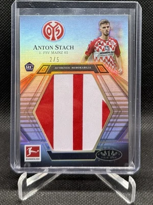 2021-22 Tier One Bundesliga Anton Stach RC 2/5 Prodigious Patches Jersey Patch - Image 1 of 2