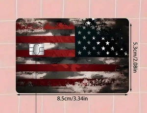 Flag Credit/Debit Card Cover Skin Sticker - Picture 1 of 2