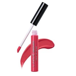 Lakme Forever Matte Liquid Lip Colour, Coral Candy, 5.6 ml - Picture 1 of 7
