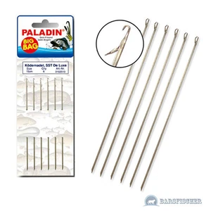 6 STÜCK KÖDERNADELN, WURMNADEL MIT KLAPPÖSE, KÖDERNADEL, KÖDERFISCH NADEL, NEU - Bild 1 von 2