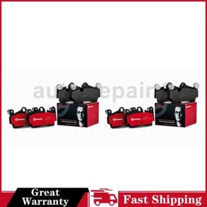 For 2014~2018 Infiniti Q50 Brembo Front Rear Disc Brake Pad Set - Picture 1 of 6