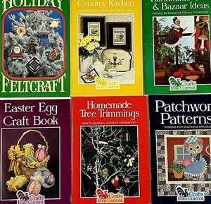 Vintage Crafts From Current Lot 6 craft books 1982 to 1984 - Picture 1 of 4