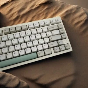 Minimalist Simple Styles MOA Profile Retro Gray Dye Sublimation PBT Keycap Set - Picture 1 of 7