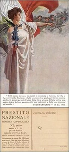 IV Prestito nazionale,"tutti sanno che ....." ill.Mario Borgoni, nuova - Picture 1 of 1