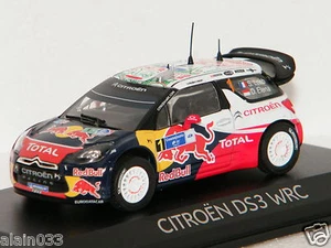 CITROËN DS3 WRC Rallye du Mexique 2011 LOEB/ELENA NOREV 1/43 Ref 155351 - Imagen 1 de 3