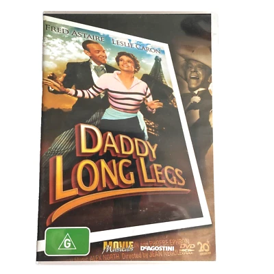 Daddy Long Legs DVD Fred Astaire Musical Drama ! Leslie Caron 1955 R4 VGC  - Image 1 of 4
