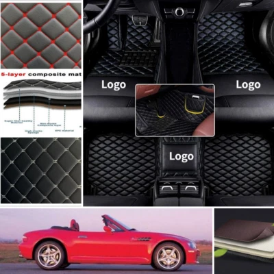 Alfombrillas de coche para BMW Z3 Z4 alfombrillas forro de suelo personalizado alfombrillas de coche forro de arranque automático Foto 1 de 4