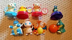 McDonald's Happy Meal Toys 2006 Pokémon Figures Bundle FULL Set Of 8 used - Picture 1 of 2