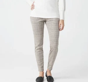 NWOT Legacy Faux-Suede Printed Brown Legging Size L - Picture 1 of 5