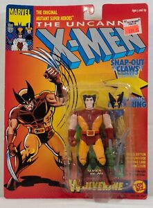 Wolverine Actionfigur Snap-Out Claws Uncanny X-Men Marvel Toy Biz 1993 NEU