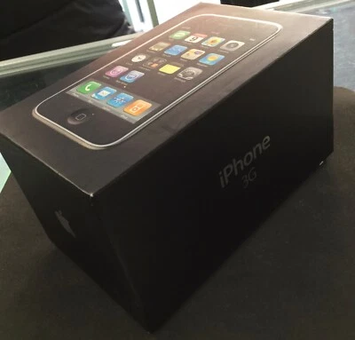 Vintage Apple iPhone 3G 8GB Unlocked Black Model A1241 Collectors Item - Image 1 of 4
