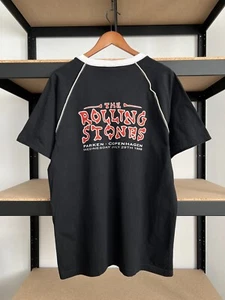 Vintage 1998 The Rolling Stones 55DSL Diesel Tuborg Promo Black T-shirt Sz L - Picture 1 of 11