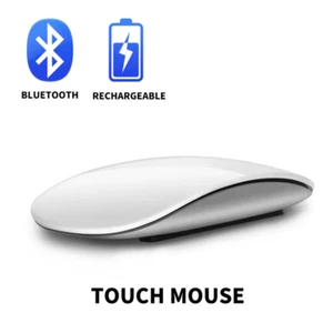 Bluetooth Wireless Rechargeable Silent Mouse for Laptop iPad Mac PC MacBook - Picture 1 of 6
