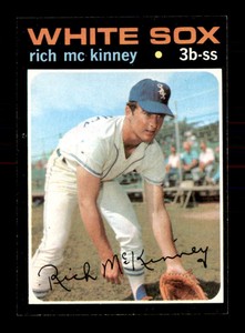 1971 Topps #37 Rich McKinney RC EXMT/EXMT+ X2546288