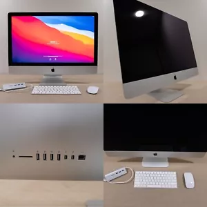 Late 2015, 27", 5K iMac - 3.2ghz - 32GB - 1TB - Silver - Good Condition - Picture 1 of 12