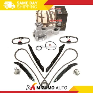 Timing Chain Kit Water Pump Fit 11-14 Ford F150 Mustang 5.0L 4-Bolt Pulley - Picture 1 of 12