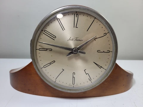 Vintage Seth Thomas Dynaire 1W ~ Model E022-007 Mantle Clock ~ Parts Only Cover