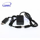 NP-FW50 Dummy Battery+DC Power Bank USB Cable for Sony NEX-3/5/6/7 Series 