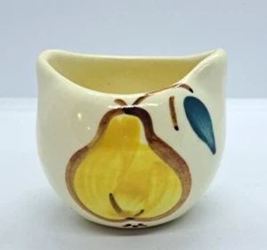 Soporte de palillo de dientes en miniatura para azucarero individual vintage Purinton PEAR de cerámica - Imagen 1 de 7
