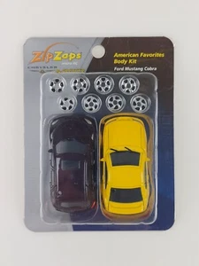 Ford Mustang Corba & PT Cruiser American Favorites Body Kit ZipZaps RC Accessory - Picture 1 of 15