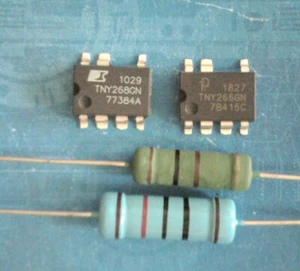 TNY264GN-266-267-268GN mit Leistungswiderstand 3W , 4W - Bild 1 von 9