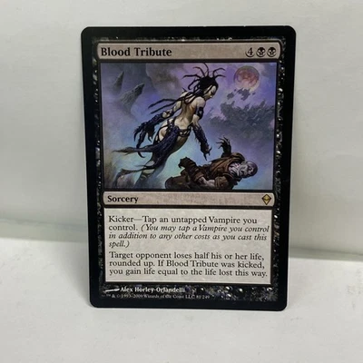 Blood Tribute Zendikar Regular Mtg Tcg - Image 1 of 4