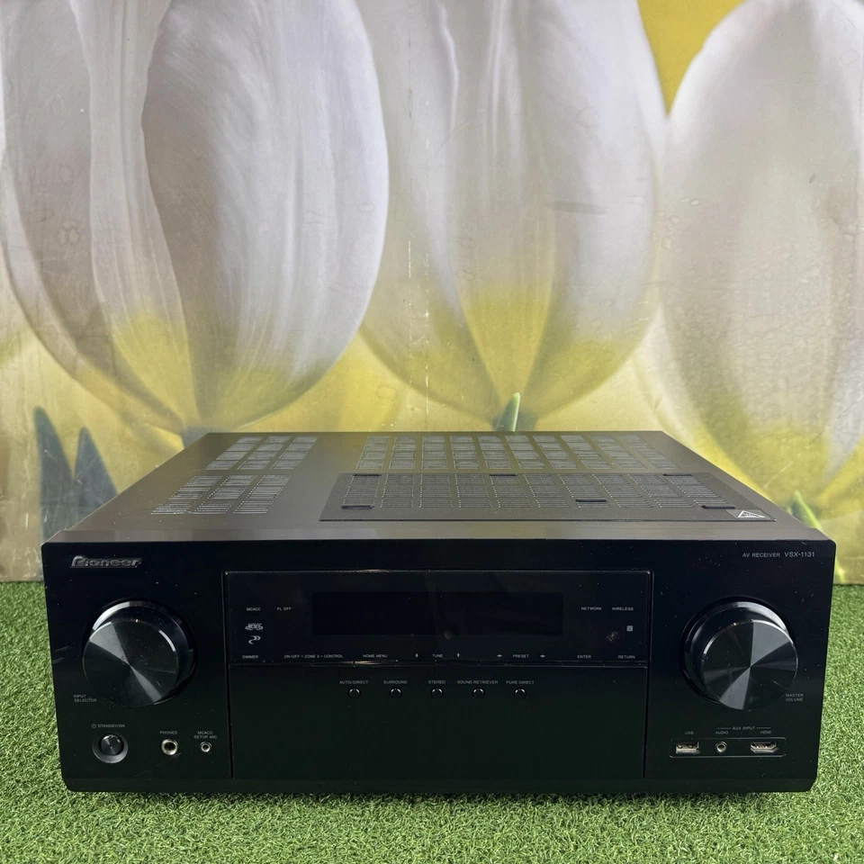 Pioneer VSX-1131 7.2 AV Receiver AMP 4K Atmos USB DTSX BT Heos Dolby Vision WiFi - Image 1 of 4