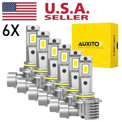 For Chevy Silverado 1500 2500 HD 2003 2004-2006 6Combo LED Headlights Fog Light - Imagem 1 de 4