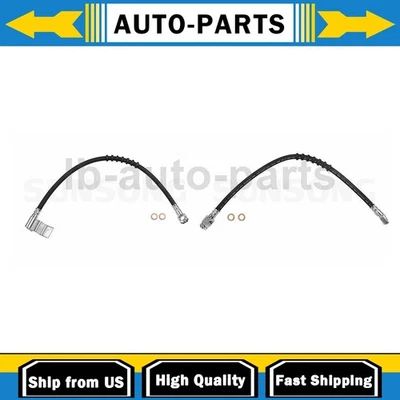 2X Manguera de línea de freno delantero Sunsong para Dodge Ram 2500 1995 1996 1997 1998 1999 Foto 1 de 4
