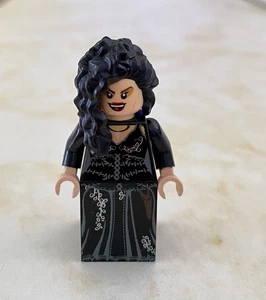 Lego Bellatrix Lestrange Harry Porter Minifigure Printed Black Dress hp092 4840 - Picture 1 of 2