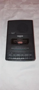 TESTED ✅ - Thomson MG3000 Personnal Portable Recorder & Cassette Player Black - Bild 1 von 2