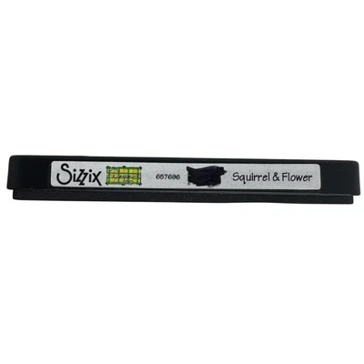 Sizzix Bigz  - Squirrel & Flowers -  RARE/RETIRED - Scrapbooking Crafting - Изображение 1 из 4