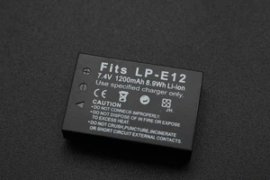 For Canon LP-E12 Battery EOS 100D M M2 M100 M200 M50 M10 M50 II - Picture 1 of 2