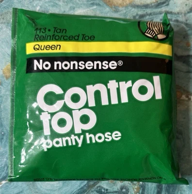 Medias Pantimedias Sin Tonterías Talla Queen Puntera Reforzada Tostada Sin Usar En Paquete Foto 1 de 4