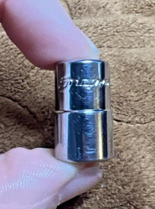 Snap-On Tools USA 1/4 Drive 3/8" 6-Point Shallow Chrome Socket TM12 - Foto 1 di 9