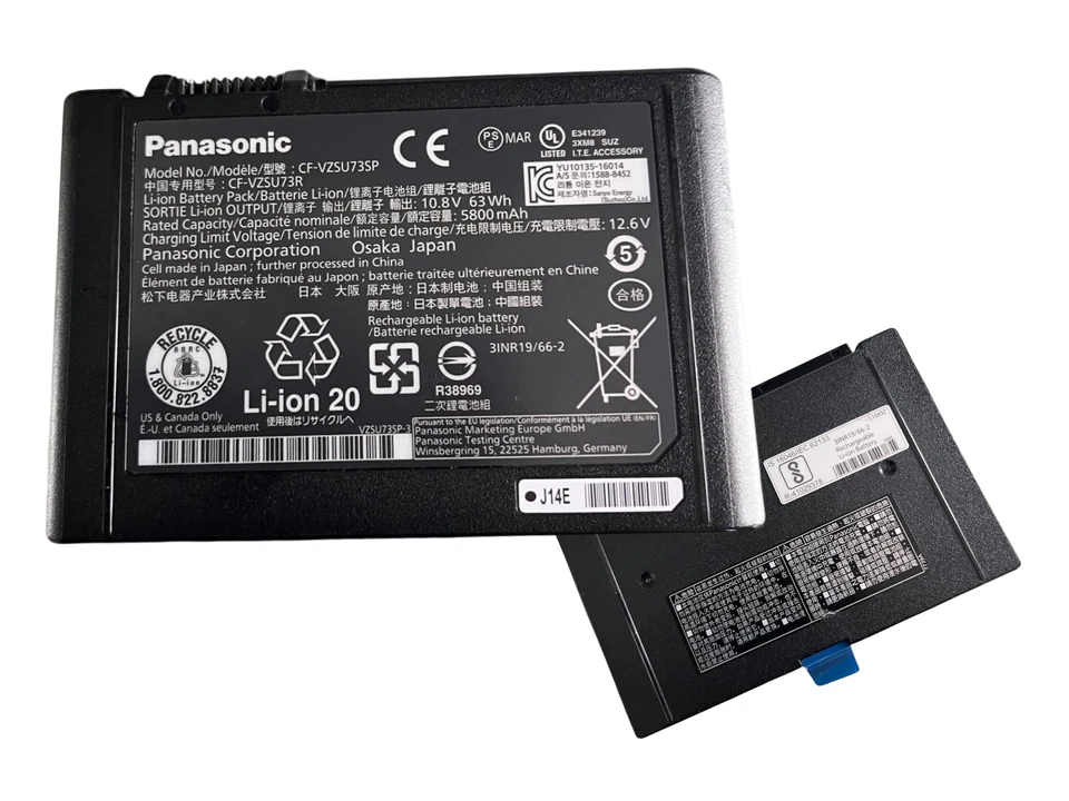 Genuine Panasonic CF D1 CF-VZSU73SP 63 Wh Battery CF-D1 mk1, mk2, mk3 - Image 1 of 4