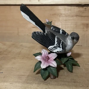 Lenox Northern Mockingbird Figurine 1992 Porcelain Garden Bird MINT condition - Picture 1 of 8