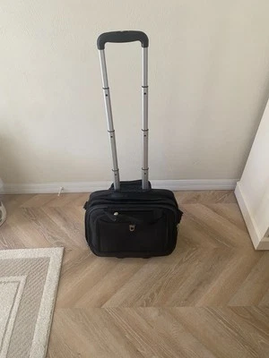 Delsey International Carry-On Expandable Spinner Luggage Bag With Wheels BLACK - Image 1 of 4