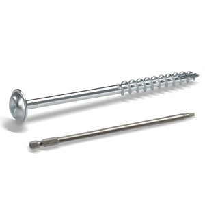 Interior Wood Screws, Pocket Hole Screws #8 x 2-1/2" 150 PCS, Square Drive Sc... - Picture 1 of 9