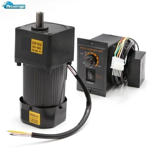 Motor de velocidad variable 110V CA con controlador 90W 50K motor monofásico 1:50 - Imagen 1 de 8