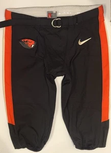 Oregon State Beavers PE Nike Game Worn BLACK Football Pants W/Belt Various Sizes - Picture 1 of 19