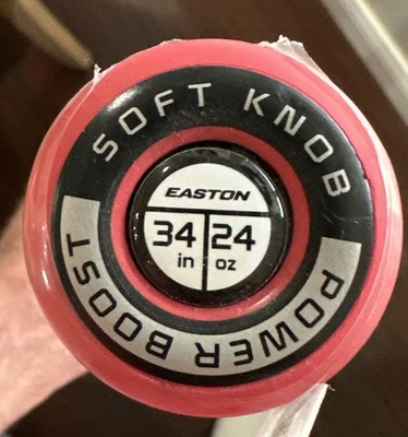 Bate de softbol lanzamiento rápido doble barril Easton Ghost Advanced 2024 34/24 negro rojo Foto 1 de 2