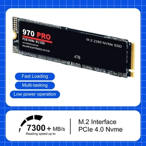 970 PRO PCIe 4.0 NVMe M.2 Festplatten-SSD 1TB/2TB/4TB interne Solid State Drive - Afbeelding 1 van 20