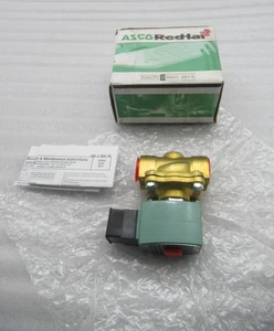 ASCO RedHat 8210G095 Solenoid Valve 2-Way, 3/4'', 150PSI, 10.1W (Fast Shipp) - Picture 1 of 5