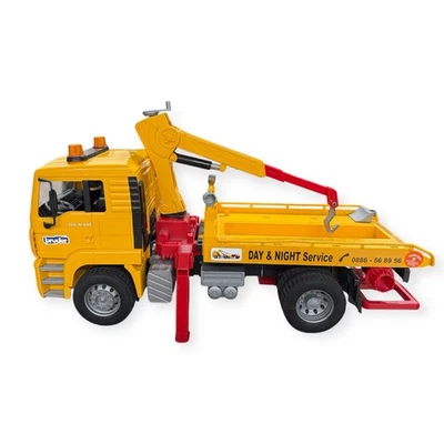 Bruder 日夜玩具服务破坏者拖车黄色德国制造 — 第 1/4 张图片