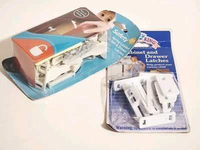 Cierres de gabinete y cajón Safety 1st and Baby King 13 en total NUEVO sellado  Foto 1 de 4