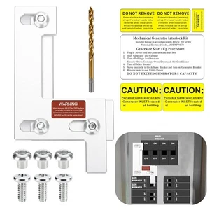 Generator Interlock Kit Compatible with Siemens/Murray/ITE 150 Amp or 200 Amp - Picture 1 of 6